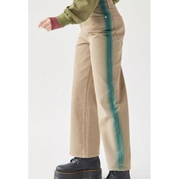 BDG Womens 29 Tan High and Wide Jeans - Picture 1 of 16